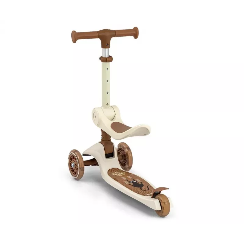 Tõukeratas milly mally Milly Mally Scooter Fuzzy Classic — laste tõukeratas, beež