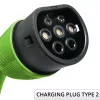 Seinale paigaldatav elektriauto laadija QOLTEC 7 kW 230V CEE 32A Wi‑Fi ja LCD-ga (mudel 52721)