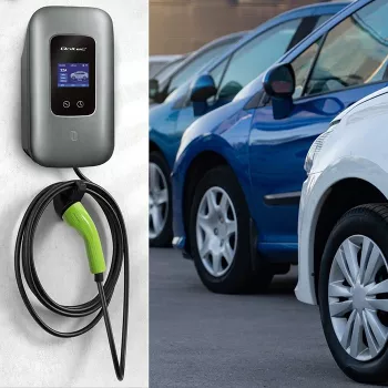 EV laadimisjaam QOLTEC 3-faasiline 22 kW 32 A WiFi-ga (mudel 52723)