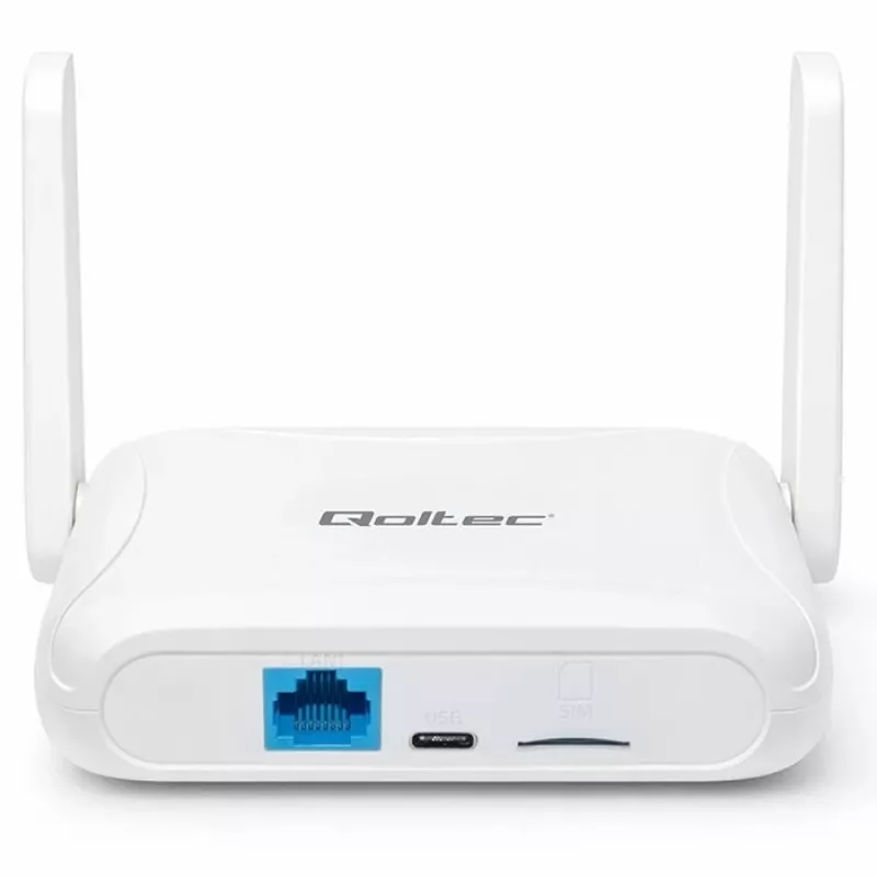 Ruuter QOLTEC 56980 — 4G LTE mobiiliruuter Wi‑Fi 6-ga