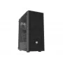 Fury Shobo SH8F Midi Tower arvutikorpus — must, aknaga, ilma toiteplokita, 2×USB 3.0, 1×USB 2.0, 2×heli, sisaldab 4×120 mm ventilaatorit