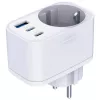 3MK Charger Comfort Charger GaN 30W Valge – USB toiteadapter, 30W GaN väljund