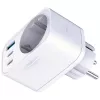 3MK Charger Comfort Charger GaN 30W Valge – USB toiteadapter, 30W GaN väljund