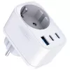 3MK Charger Comfort Charger GaN 30W Valge – USB toiteadapter, 30W GaN väljund