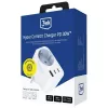 3MK Charger Comfort Charger GaN 30W Valge – USB toiteadapter, 30W GaN väljund