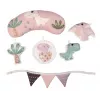 Educational play mat Dino Pink TinyMini pink