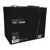 AGM-aku roheline Cell AGM49 55 Ah 12 V mere- ja vabaajakasutuseks