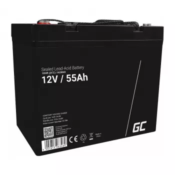 AGM-aku roheline Cell AGM49 55 Ah 12 V mere- ja vabaajakasutuseks