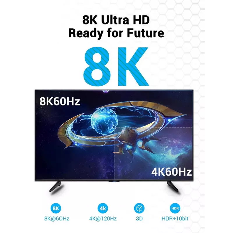 Kaabel HDMI 8K/10M Must Aanbl Vention