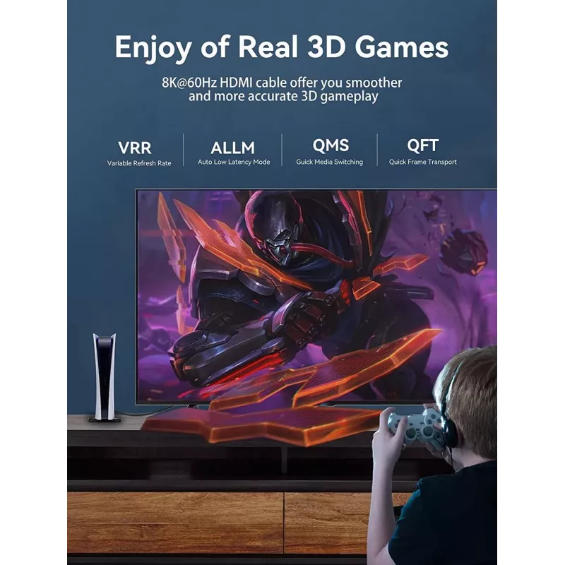 Kaabel HDMI 8K/10M Must Aanbl Vention