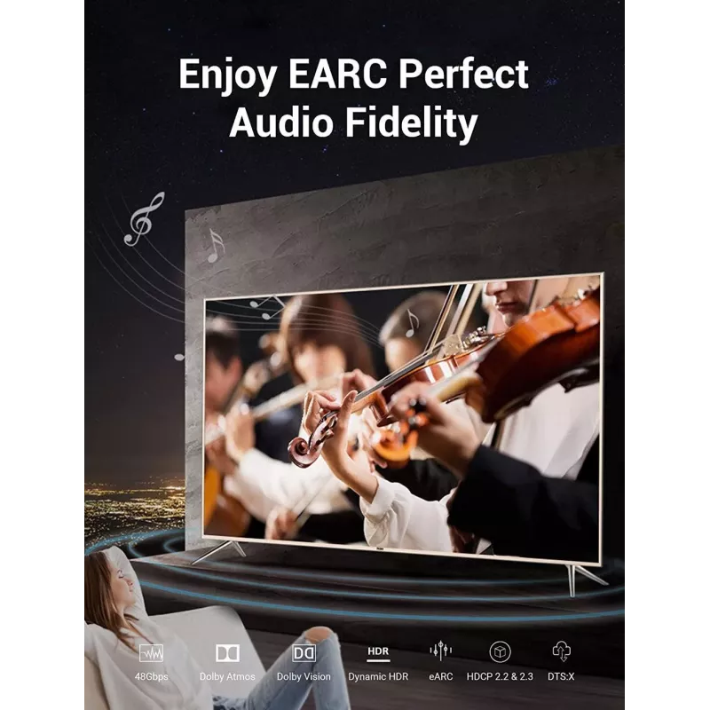 Kaabel HDMI 8K/10M Must Aanbl Vention