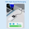 Akupank USB 10000MAH 22.5W/Must FHKB0 Vention