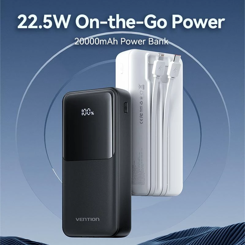 Akupank USB 20000MAH 22.5W/MUST FHPB0 Vention