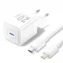 Seinale kinnitatav USB-C/20W mobiililaadija TZ-FEPW0-EU-02 Vention
