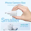 Seinale kinnitatav USB-C/20W mobiililaadija TZ-FEPW0-EU-02 Vention