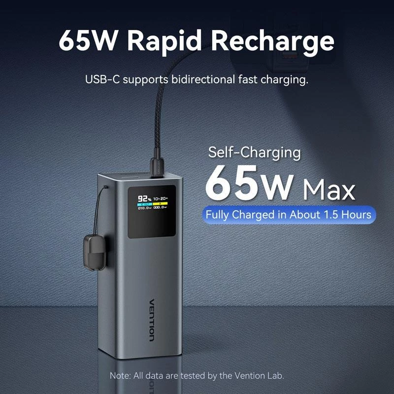 Akupank USB 20000MAH 100W/FKCH0 Vention