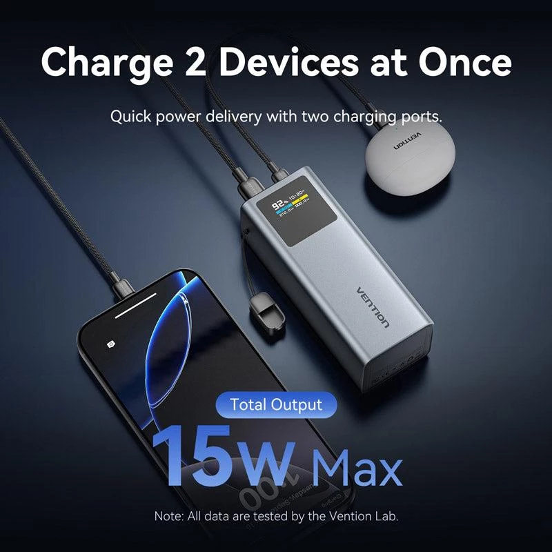 Akupank USB 20000MAH 100W/FKCH0 Vention