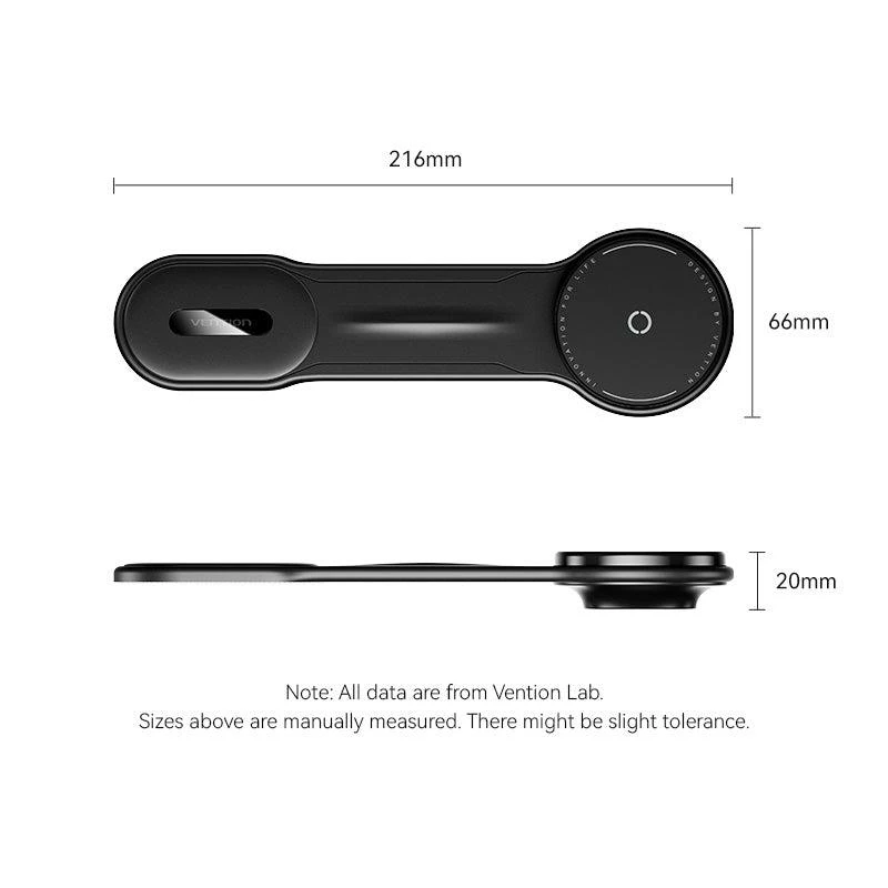 Mobiililaadija auto MAGNETIC/WRL Must KSJB0 Vention