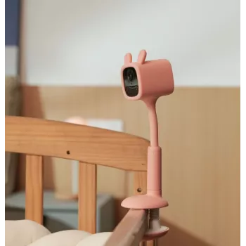 EZVIZ BM1 Rabit Indoor Battery-powered magnetic Baby Smart HD Monitor with screw fixation Pink