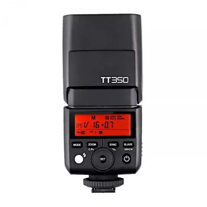 Kompaktne välklamp Godox TT350P 2,2 s taastumisaeg AA patarei