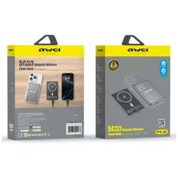 Kaasaskantav akupank Awei PA-30 5000mAh