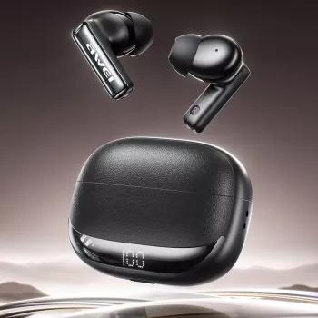 Awei Bluetooth-kõrvaklapid mudel ANC TA19 TWS aktiivse mürasummutusega, tõeline juhtmevaba stereo, Bluetooth-ühenduvus