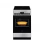 Vabaltseisev pliit Electrolux LKR540266X — 4 põletiga keraamiline plaat, elektriahi 57 L, roostevaba teras, energiaklass A, 50 cm