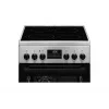 Vabaltseisev pliit Electrolux LKR540266X — 4 põletiga keraamiline plaat, elektriahi 57 L, roostevaba teras, energiaklass A, 50 cm