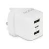 Dicota toiteplokk - kompaktne, sülearvuti - 32 W - 3 A - 3 väljundporti (USB-C, 2 x USB)