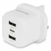 Dicota toiteplokk - kompaktne, sülearvuti - 32 W - 3 A - 3 väljundporti (USB-C, 2 x USB)