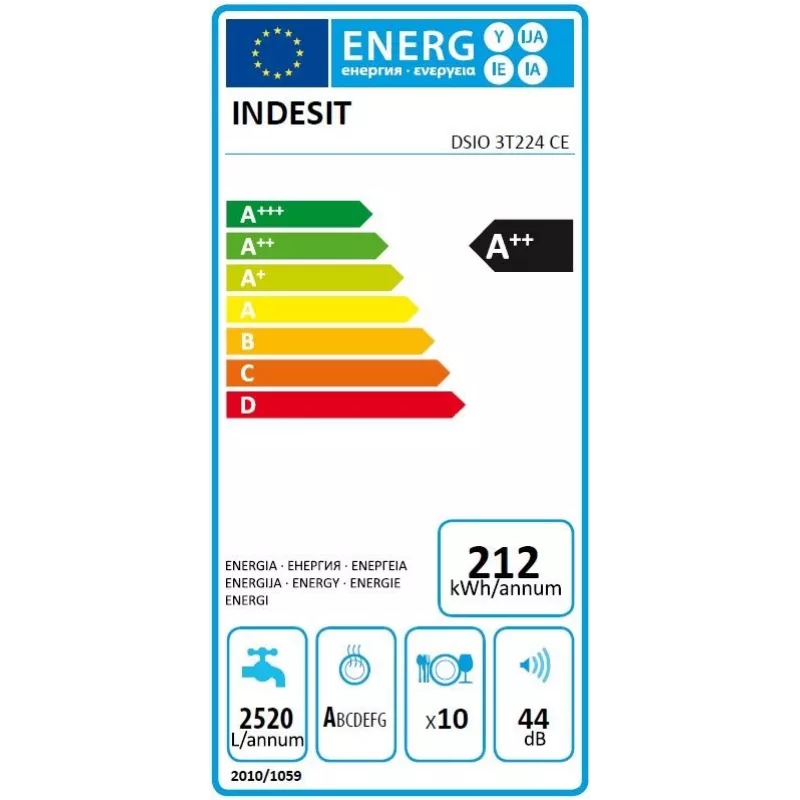 Nõudepesumasin DSIO3T224CEID