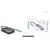 Dokkimisjaam ITEC i-tec USB-C Metal Nano 3x Display (DP, HDMI, VGA) Power Delivery 100 W, 4x USB-A, Gigabit Ethernet