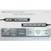 Dokkimisjaam ITEC i-tec USB-C Metal Nano 3x Display (DP, HDMI, VGA) Power Delivery 100 W, 4x USB-A, Gigabit Ethernet