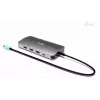 Dokkimisjaam ITEC i-tec USB-C Metal Nano 3x Display (DP, HDMI, VGA) Power Delivery 100 W, 4x USB-A, Gigabit Ethernet