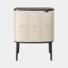 Brabantia Bo Touch Bin 33 L 3 korvi beež laius 540 mm sügavus 312 mm kõrgus 680 mm
