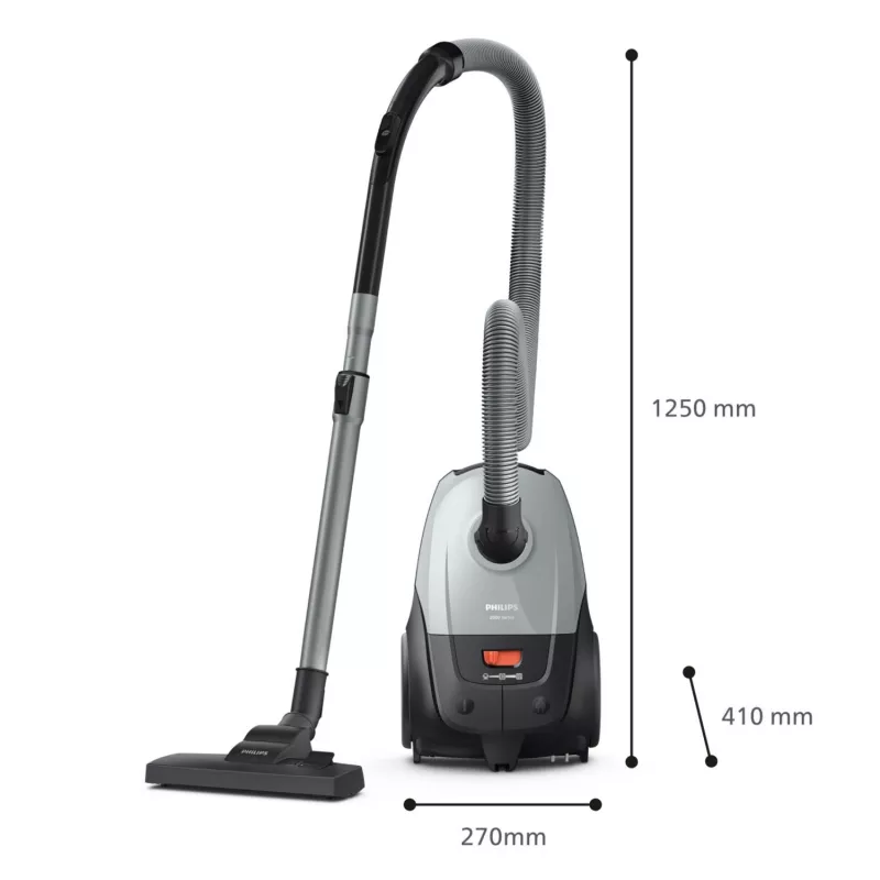 Silindertolmuimeja Philips XD2142/12 — 850 W, 3 L tolmukott, HEPA-filter, kuivpuhastus