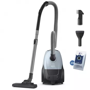 Silindertolmuimeja Philips 2000 series XD1142/10 — 800 W, 3 L tolmukott, HEPA-filter, kuivpuhastus