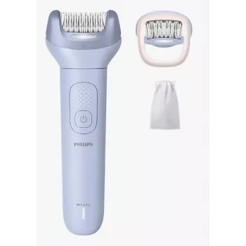 Epilaator Philips 8000 Series BRE708/00 — juhtmevaba, märg ja kuiv, 32 pintsetti, 2 kiirust, sinine