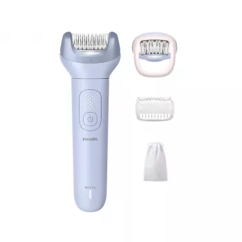 Epilaator Philips 8000 Series BRE708/00 — juhtmevaba, märg ja kuiv, 32 pintsetti, 2 kiirust, sinine