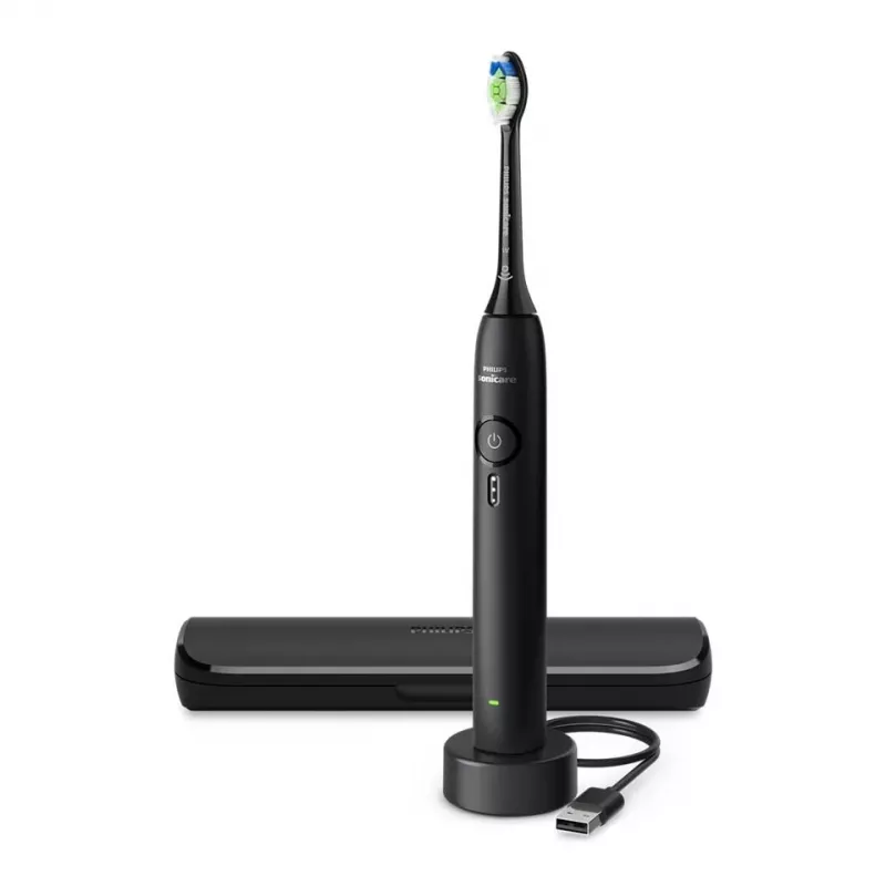 Korduvlaetav soniline hambahari Philips 3100 seeria HX4033/32 — liitium-ioon aku, 1 käepide, 1 harjapea, igapäevase hoolduse režiim, must