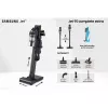 Püsttolmuimeja Samsung VS20C9554TK — aku, liitiumioon, 580 W, tolmukotita 0,8 L, tsüklon, must