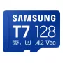 MicroSDXC mälukaart Samsung T7 128 GB UHS-I U3 V30 170 MB/s Sinine