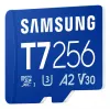 MicroSDXC mälukaart Samsung T7 256 GB UHS-I U3 V30 lugemine 170 MB/s Sinine