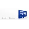 MicroSDXC mälukaart Samsung T7 256 GB UHS-I U3 V30 lugemine 170 MB/s Sinine