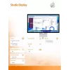 Monitor Apple Studio Display (standardklaas) kallutatava ja kõrgusega reguleeritava alusega