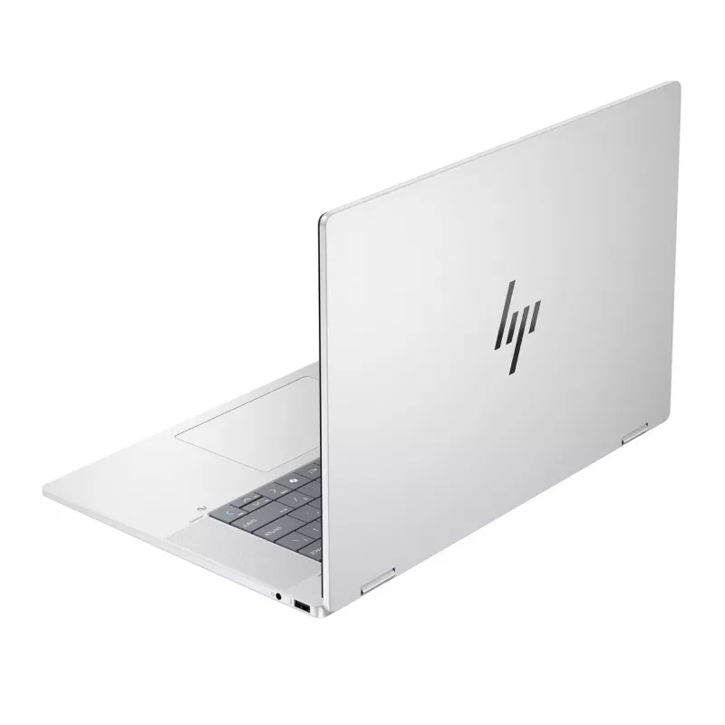 2-in-1 HP OmniBook X Flip NG AI 16-as0003nw sülearvuti, 16-tolline 3K OLED-puuteekraan, 32 GB muutmälu, 1 TB SSD, Windows 11 Home, Ultra 7 258V, Glacier Silver