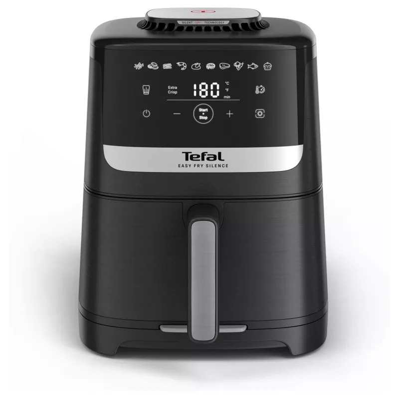 Air Fryer Tefal Easy Fry Silence XL EY5528E0 — XL mahutavus, kuumaõhufritüür, madala müratasemega töö