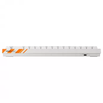 Mehaaniline mänguriklaviatuur Cherry K5 Pro TMR Compact 65% AZERTY RGB juhtmega USB oranž valge