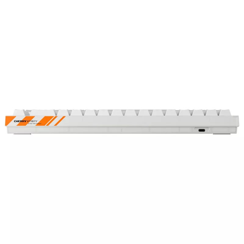 Mehaaniline mänguriklaviatuur Cherry K5 Pro TMR Compact 65% AZERTY RGB juhtmega USB oranž valge