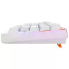 Mehaaniline mänguriklaviatuur Cherry K5 Pro TMR Compact 65% AZERTY RGB juhtmega USB oranž valge